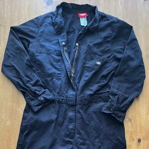 Dickies Women's Long-Sleeved Coverall: Black XL
